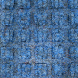 FloorGuard Diamond Commercial Entrance Mat Blue Color Chip