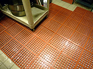 Rubber Kitchen Utility Food Service Mats - Chef's Best