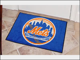 NY Mets Sports Team Mat