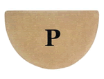 Natural Beige Monogram Doormat Product Image