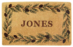Evergreen Border Personalized Doormat Product Image