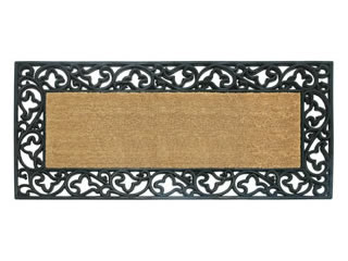 Residential Coir Brush Doormats | Accanthus Border Door Mat Product Image
